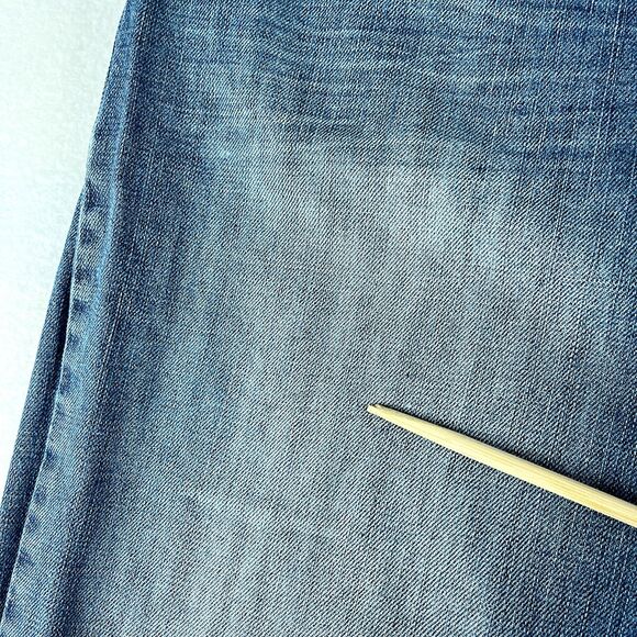 Alfani Mens Jeans Blue Tag Size 36x32 Bootcut Medium Wash Denim - Picture 2 of 10